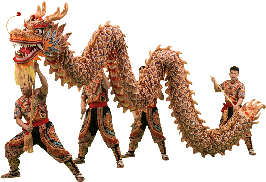 dragon de la danza de dragon de tradicion china